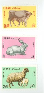 Lebanon #440-442  Single (Complete Set)