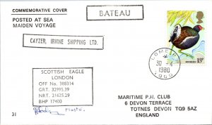 Togo 1980 - Scottish Eagle London - Maiden Voyage - Lome PP - F67463