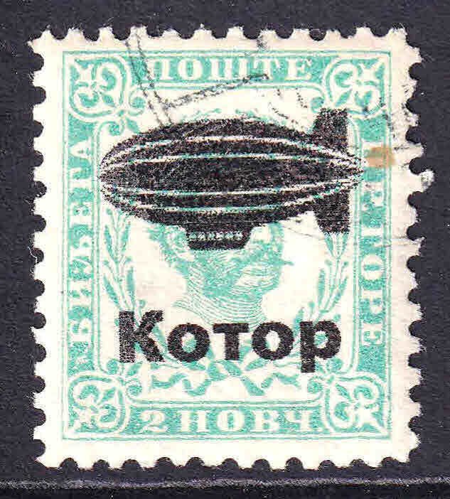 SERBIA KOTOR ZEPPELIN OVERPRINT #1 LIGHT CDS VF SOUND SCARCE