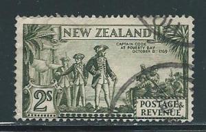 New Zealand 197 2sh Capt. Cook single used (z3)