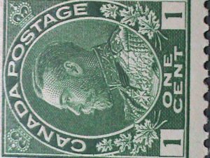 ​CANADA-1911 SC# 104 KING GEORGE V -MNH-STAMP-111 YEARS OLD-RARE-VERY FINE