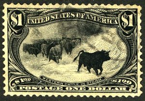 U.S. #292 USED TINY THINS