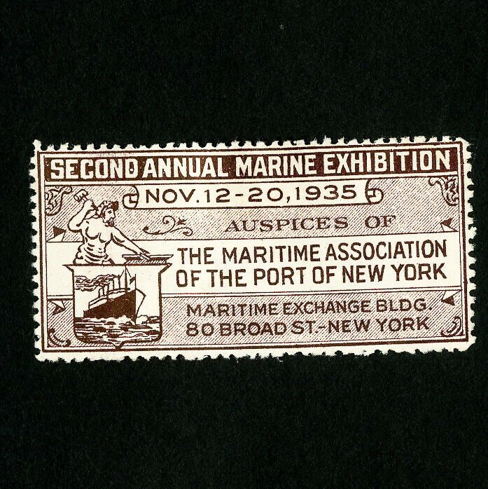 US Stamps 1935 Marine Expo