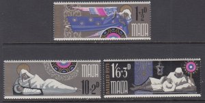 Malta B7-B9 Christmas MNH VF