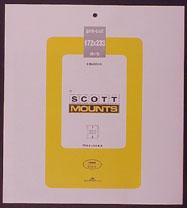 Scott Mounts Black,172/233 mm (pkg 3)(01024B)