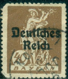 BAVARIA SCOTT # 261, USED, FINE-VERY FINE, ROUNDED CORNERS, GREAT PRICE!