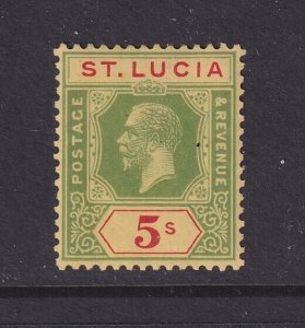 St. Lucia, Scott 89 (SG 105), MLH