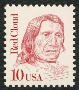 #2175c 10c Red Cloud, Mint **ANY 4=FREE SHIPPING**