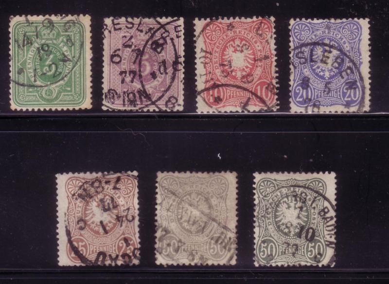 Germany Sc. # 29 / 35 F/VF Used  