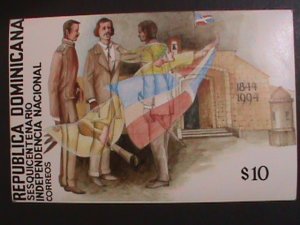 DOMINICA-1994 SC#1157 NATIONAL INDEPENDANCE 150TH ANNIV: IMPERF-MNH S/S VF
