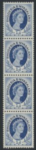  Rhodesia & Nyasaland  SG 2a Coil perf 12½ x 14 SC# 142b MNH see scans & detail