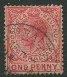 Gibraltar #67  KGV  Used  Scott CV. $0.90.