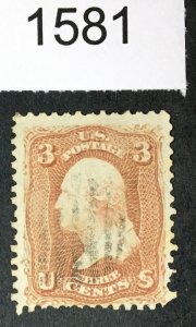 US STAMPS # 65 USED CAT. $ LOT #1581