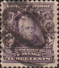 # 302 Bright Violet Used Andrew Jackson