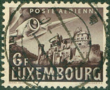 Luxembourg C12 USED BIN $0.50