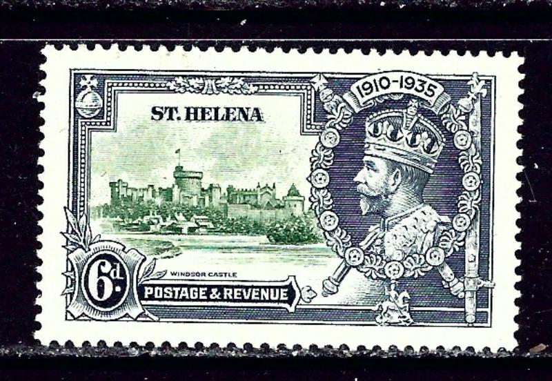 St Helena 113 MH 1935 KGV Silver Jubilee