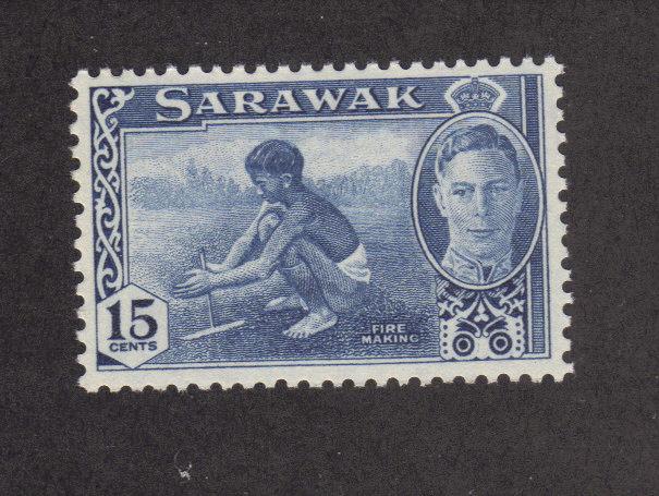 Sarawak 188, F-VF, MNH