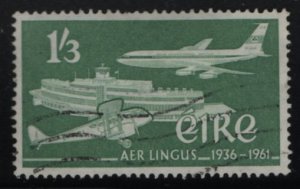 Ireland 1961 used Sc 178 1sh3p De Havilland Dragon. Boeing 707, Dublin Airpor...