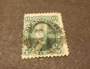 US # 68 USED  CV $65.00