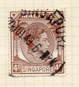 Malaya Singapore 1948-52 Early Issue Fine Used 4c. NW-197196