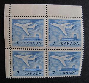 Canada 414 Corner Block UL VF MNH