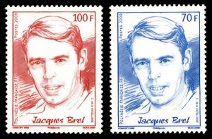 French Polynesia Scott 996-997 Mint never hinged.