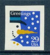 2803 29c Snowman Fine MNH BPS