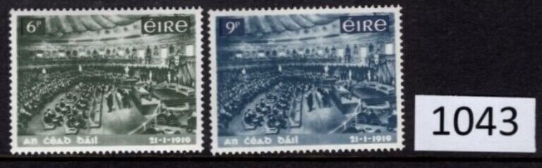 $1 World MNH Stamps (1043), Ireland Scott 268-269 MNH, Irish Parliament set of 2