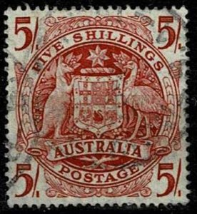 Australia 1949, Sc.# 218 used,King George VI Definitives -Fifth Series (1947-52)
