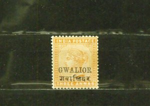 13378   GWALIOR STATE - INDIA   # 182  Used                   CV$ 7.00