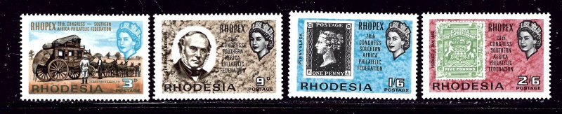 Rhodesia 237-40 MNH 1966 set