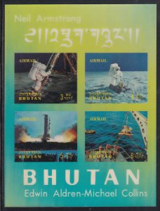 Bhutan   #108o    s/s      mh     cat  $35.00