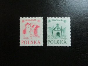 Poland #555-56 Mint Hinged (M3S7) 