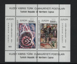 Turkish Republic of Northern Cyprus #345 MNH 1993 sheet Europa