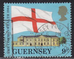 Guernsey 279  Links with the Commonwealth 1984