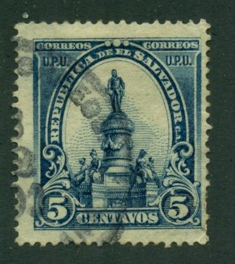 El Salvador 1903 #286 U SCV (2020) = $0.60