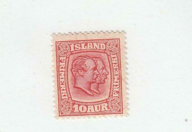 ICELAND # 76 VF-MVLH CAT VALUE $165