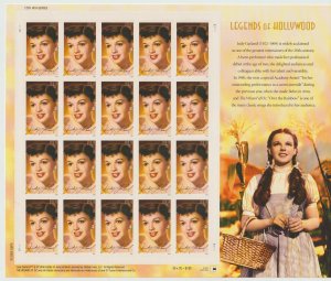 U.S.  Scott# 4077 2006 Judy Garland Issue MNH S/S