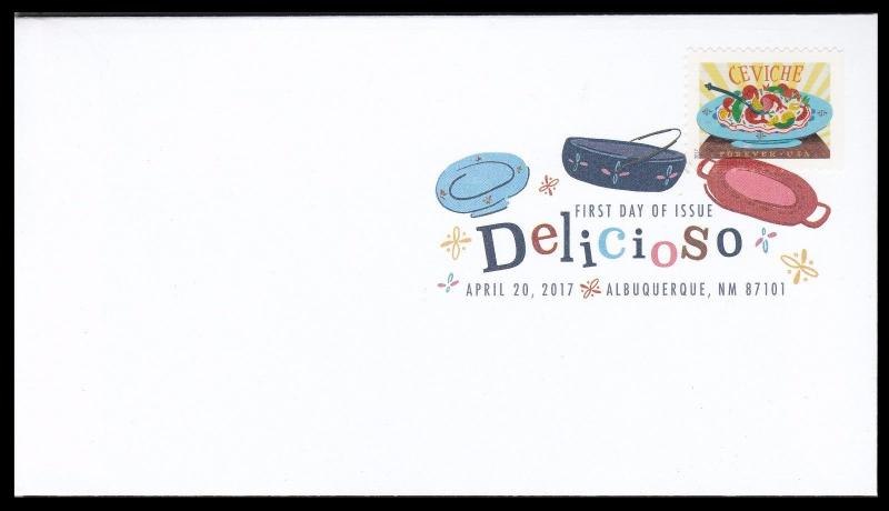 US 5197 Delicioso Ceviche DCP FDC 2017 