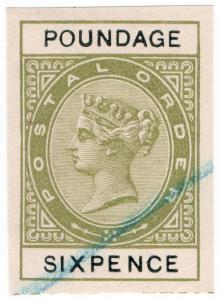 (I.B) Gold Coast Revenue : Postal Order Poundage 6d