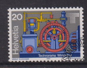 Switzerland   #704  cancelled 1981 voltage regulator 20c