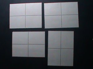 ​VATICAN CITY-1978 SC# 641-4 POPE JOHN PAUL I  MNH BLOCK OF 4 STAMPS-VERY FINE