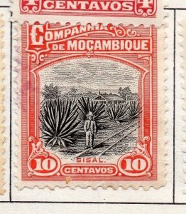 Mozambique 1918-1931 Early Issue Fine Mint Hinged 10c. 190717