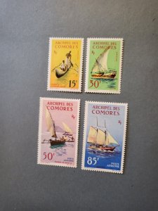 Stamps Comoro Scott #61-2, C10-11 nh