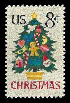 PCBstamps   US #1508 8c Christmas - Needlepoint, MNH, (19)