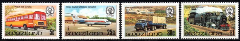 Swaziland - 1981 Transport Set MNH SG 368-371