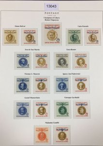 MOMEN: US STAMPS  1957-1961 MINT OG NH COLLECTION LOT #13043