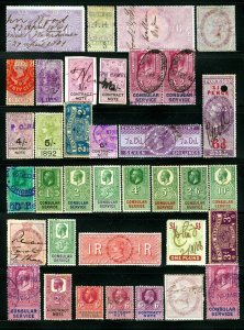 Great Britain 1857-1930 Assorted Revenue, Foreign Bill, Consular Service etc.