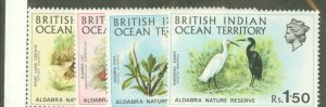 British Indian Ocean Territory #39-42  Single (Complete Set)