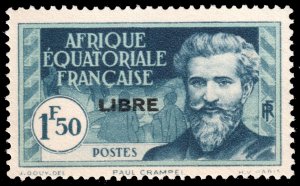 French Equatorial Africa #111  MNH - Stamps of 1936-40 Overprinted (1940)
